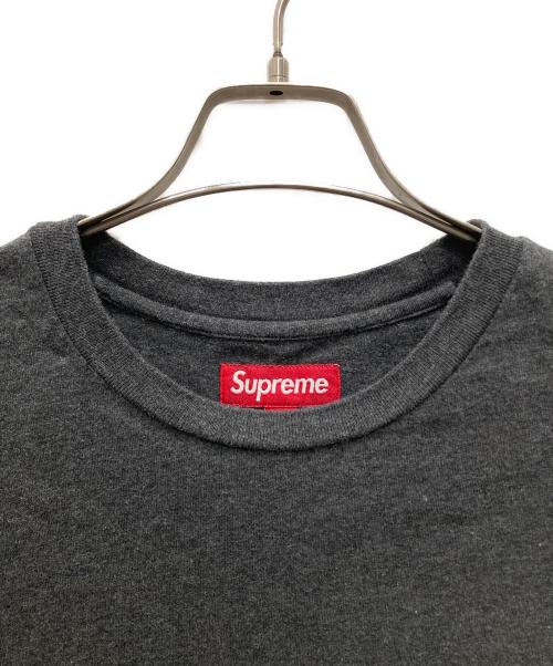 SUPREME（シュプリーム）Supreme (シュプリーム) 24FW Small Box L/S Tee /トゥエンティフォーエフダブリュー スモールボックス エルエス ティー チャコールグレー サイズ:Sの古着・服飾アイテム