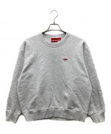 SUPREME（シュプリーム）の古着「Small Box Logo Crewneck/スモール ボックス ロゴ クルーネック」｜ライトグレー