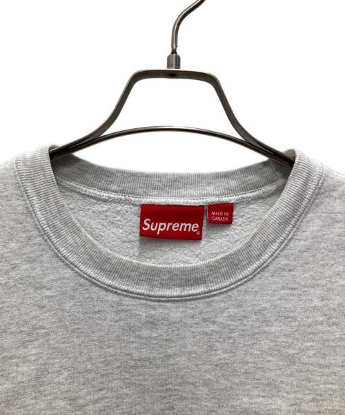 SUPREME（シュプリーム）Supreme (シュプリーム) Small Box Logo Crewneck/スモール ボックス ロゴ クルーネック ライトグレー サイズ:Sの古着・服飾アイテム
