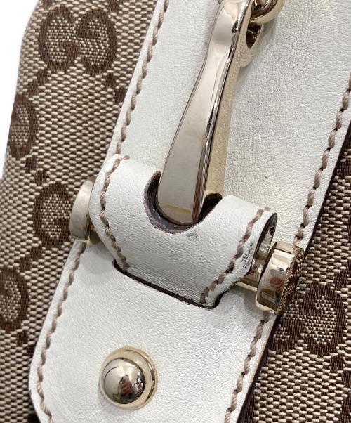 GUCCI（グッチ）GUCCI (グッチ) ホースビットハンドバッグ ベージュの古着・服飾アイテム