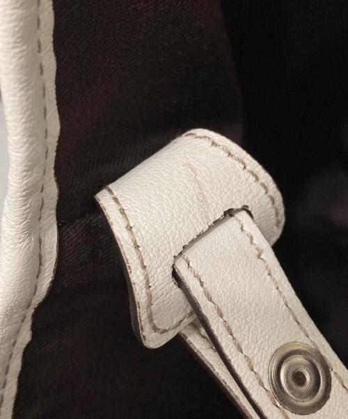GUCCI（グッチ）GUCCI (グッチ) ホースビットハンドバッグ ベージュの古着・服飾アイテム