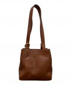 COACHコーチ）の古着「SOHO BUCKLE BAG/レザーワンショルダーバッグ」｜ブラウン