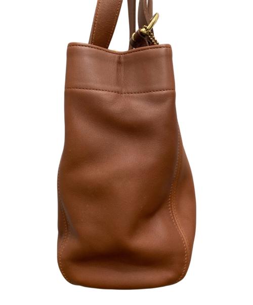 COACH（コーチ）COACH (コーチ) SOHO BUCKLE BAG/レザーワンショルダーバッグ ブラウンの古着・服飾アイテム