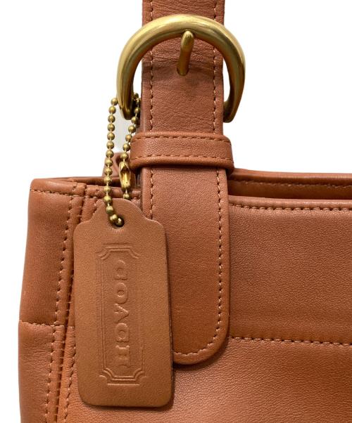 COACH（コーチ）COACH (コーチ) SOHO BUCKLE BAG/レザーワンショルダーバッグ ブラウンの古着・服飾アイテム