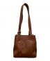 COACH（コーチ）の古着「SOHO BUCKLE BAG/レザーワンショルダーバッグ」｜ブラウン