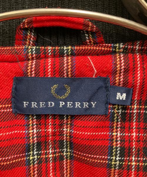 FRED PERRY（フレッドペリー）FRED PERRY (フレッドペリー) メルトンスタジャン ブラック×グレー サイズ:Mの古着・服飾アイテム