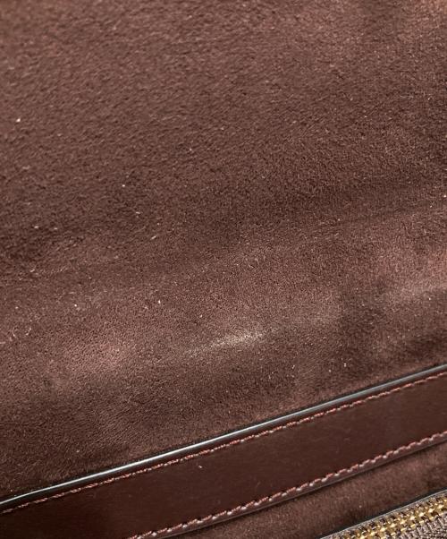 COACH（コーチ）COACH (コーチ) TILLY TOP HANDLE SATCHEL/ティリー トップ ハンドル サッチェル ブラック×ブラウンの古着・服飾アイテム