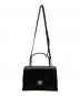 COACH (コーチ) TILLY TOP HANDLE SATCHEL/ティリー トップ ハンドル サッチェル ブラック×ブラウン：10000円