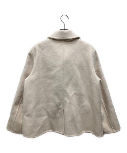 Snidel（スナイデル）Snidel (スナイデル) リバーリボンジャケット アイボリーの古着・服飾アイテム