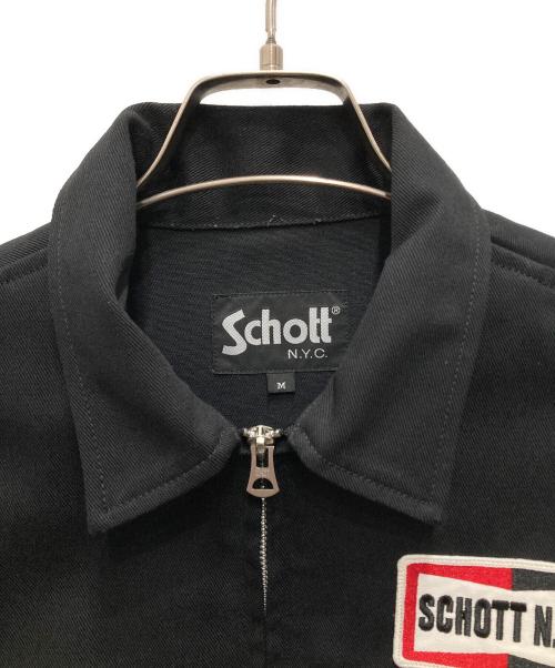 Schott（ショット）Schott (ショット) リフレクタースイングトップ ブラック サイズ:Mの古着・服飾アイテム