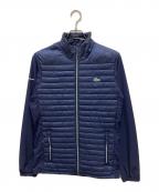 LACOSTEラコステ）の古着「切替中綿ジャケット」｜ネイビー