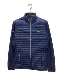 LACOSTE（ラコステ）の古着「切替中綿ジャケット」｜ネイビー