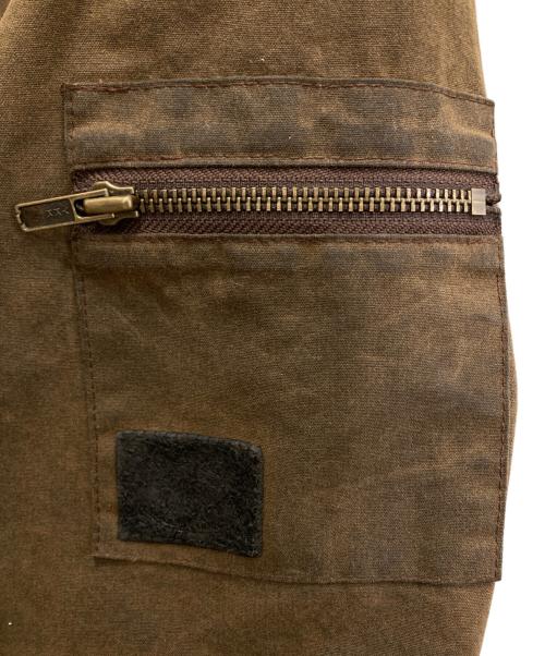the australian outback collection（ジーオーストラリアンオートバックコレクション）the australian outback collection (ジーオーストラリアンオートバックコレクション) レザーカラーオイルドジャケット ブラウン サイズ:Sの古着・服飾アイテム
