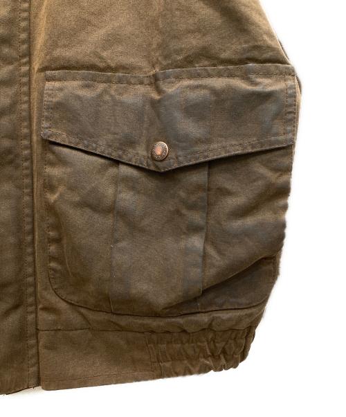 the australian outback collection（ジーオーストラリアンオートバックコレクション）the australian outback collection (ジーオーストラリアンオートバックコレクション) レザーカラーオイルドジャケット ブラウン サイズ:Sの古着・服飾アイテム