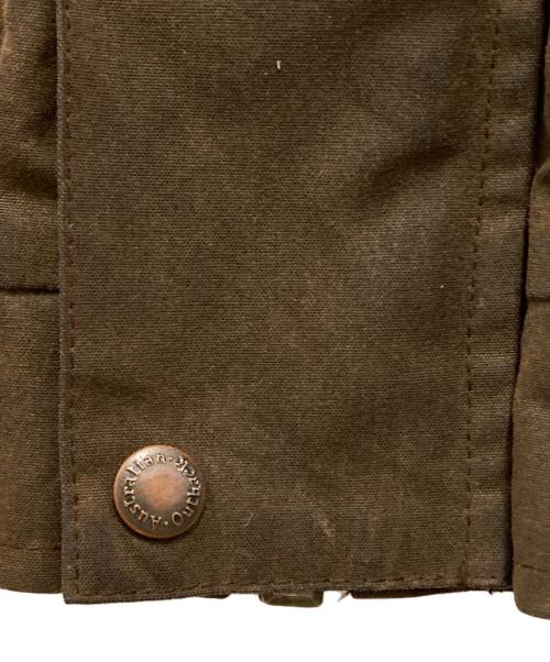 the australian outback collection（ジーオーストラリアンオートバックコレクション）the australian outback collection (ジーオーストラリアンオートバックコレクション) レザーカラーオイルドジャケット ブラウン サイズ:Sの古着・服飾アイテム