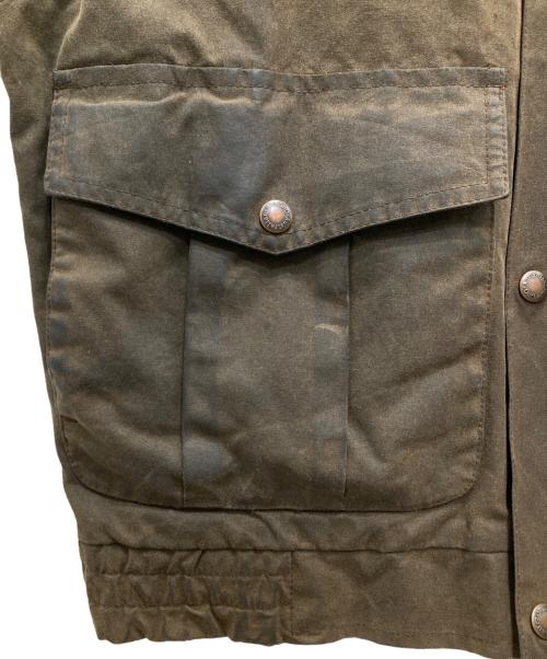 the australian outback collection（ジーオーストラリアンオートバックコレクション）the australian outback collection (ジーオーストラリアンオートバックコレクション) レザーカラーオイルドジャケット ブラウン サイズ:Sの古着・服飾アイテム