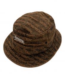 SUPREME（シュプリーム）の古着「Multi Type Jacquard Denim Crusher」｜ブラウン