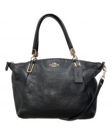 COACH（コーチ）の古着「2wayレザーショルダーバッグ」｜ブラック