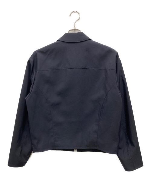 MONKEY TIME（モンキータイム）MONKEY TIME (モンキータイム) エアーバックサテンシリーズ ジップ ジャケット ネイビー サイズ:Sの古着・服飾アイテム