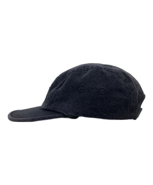 SUPREME（シュプリーム）Supreme (シュプリーム) Washed Chino Twill Camp Cap/ウォッシュド チノ ツイル キャンプ キャップ ブラックの古着・服飾アイテム