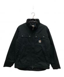 CarHartt（カーハート）の古着「Quick Duck Jefferson Traditional Jackt/クイック ダック ジェファーソン トラディショナル ジャケット」｜ブラック