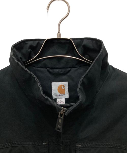 CarHartt（カーハート）CarHartt (カーハート) Quick Duck Jefferson Traditional Jackt/クイック ダック ジェファーソン トラディショナル ジャケット ブラック サイズ:Mの古着・服飾アイテム