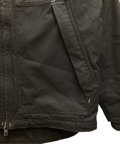CarHartt（カーハート）CarHartt (カーハート) Quick Duck Jefferson Traditional Jackt/クイック ダック ジェファーソン トラディショナル ジャケット ブラック サイズ:Mの古着・服飾アイテム