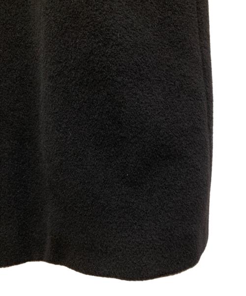 MaxMara（マックスマーラ）MaxMara (マックスマーラ) カシミヤ混ウールコート ブラック サイズ:Sの古着・服飾アイテム