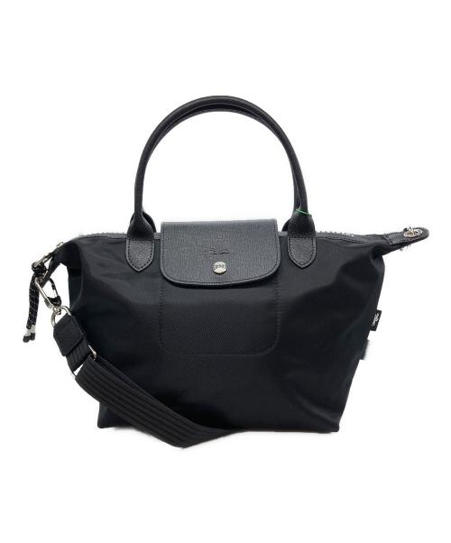 LONGCHAMP（ロンシャン）LONGCHAMP (ロンシャン) ル プリアージュ エナジー S トップハンドルバッグ ブラック 未使用品の古着・服飾アイテム