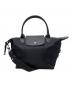 LONGCHAMP（ロンシャン）の古着「ル プリアージュ エナジー S トップハンドルバッグ」｜ブラック