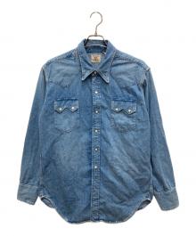 LEVI'S VINTAGE CLOTHING（リーバイス ビンテージ クロージング）の古着「ウエスタンデニムシャツ」｜ブルー