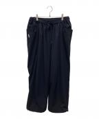 Stripes For Creativeストライプ フォー クリエイティブ）の古着「SUPER WIDE TAPERED EASY PANTS」｜ネイビー