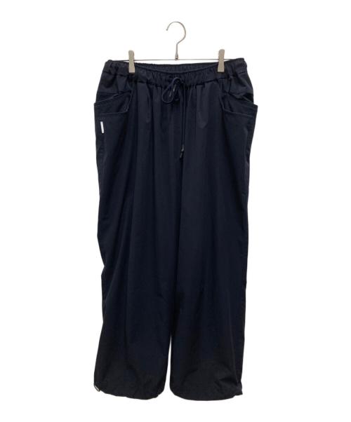 Stripes For Creative（ストライプ フォー クリエイティブ）Stripes For Creative (ストライプ フォー クリエイティブ) SUPER WIDE TAPERED EASY PANTS ネイビー サイズ:Lの古着・服飾アイテム