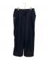 Stripes For Creative（ストライプ フォー クリエイティブ）の古着「SUPER WIDE TAPERED EASY PANTS」｜ネイビー