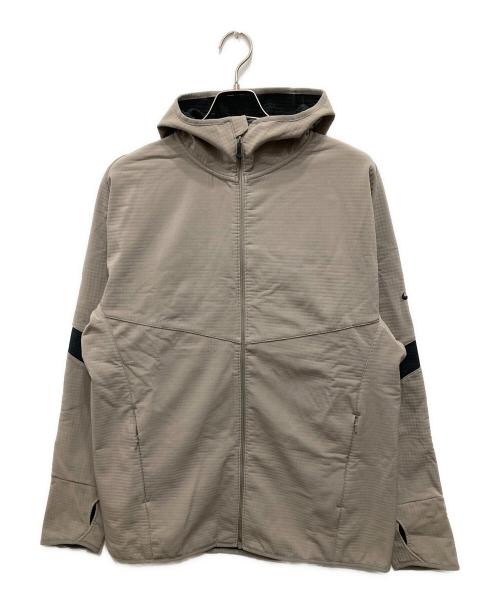 NIKE（ナイキ）NIKE (ナイキ) ジップアップフードジャケット ベージュ サイズ:XXL 未使用品の古着・服飾アイテム