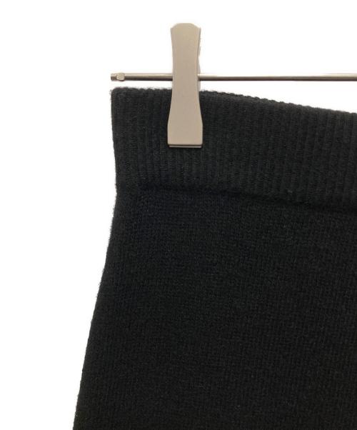 CHANEL（シャネル）CHANEL (シャネル) カシミヤスカート ブラック サイズ:Sの古着・服飾アイテム