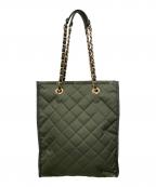 LeSportsacレスポートサック）の古着「CHAIN N/S TOTE/チェーントート」｜オリーブ