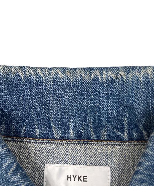 HYKE（ハイク）HYKE (ハイク) DENIM JACKET TYPE3/BIG FIT/デニム ジャケット タイプスリー / ビッグ フィット インディゴ サイズ:2の古着・服飾アイテム