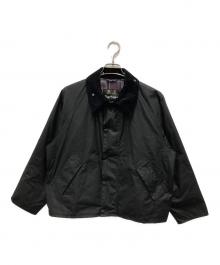 Barbour（バブアー）の古着「TRANSPORT ワックス ショート ジャケット」｜ブラック