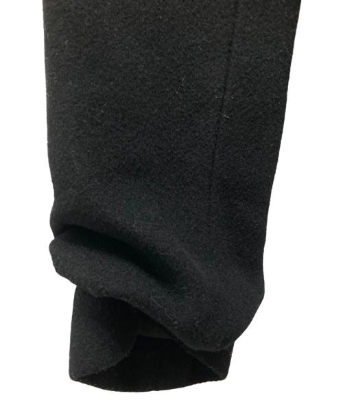 Maison Margiela（メゾンマルジェラ）Maison Margiela (メゾンマルジェラ) クロップド・リブカラー・Pコート ブラック サイズ:38の古着・服飾アイテム