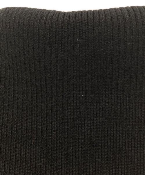 Maison Margiela（メゾンマルジェラ）Maison Margiela (メゾンマルジェラ) クロップド・リブカラー・Pコート ブラック サイズ:38の古着・服飾アイテム