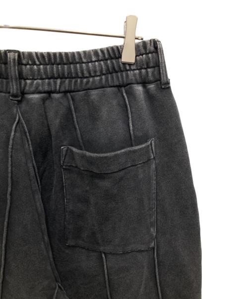 seyto（セイト）seyto (セイト) Pintuck buggy flare sweatpants ブラック サイズ:3の古着・服飾アイテム