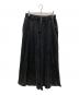 seyto（セイト）の古着「Pintuck buggy flare sweatpants」｜ブラック