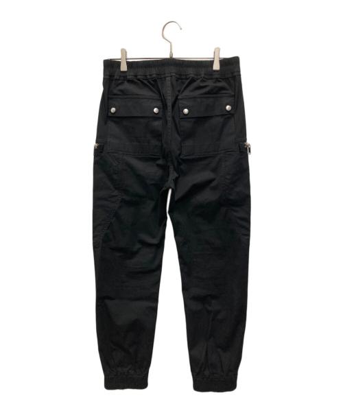 RICK OWENS（リックオウエンス）RICK OWENS (リックオウエンス) 22SS BAUHAUS CARGO/バウハウスカーゴパンツ ブラック サイズ:50の古着・服飾アイテム