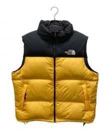 THE NORTH FACE（ザ ノース フェイス）の古着「レトロヌプシダウンベスト」｜イエロー×ブラック