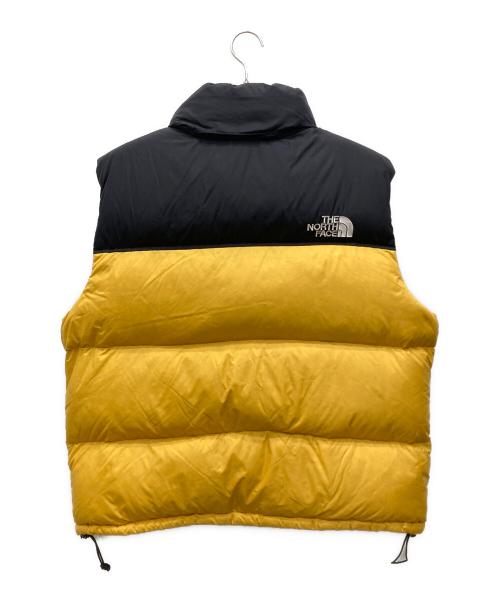 THE NORTH FACE（ザ ノース フェイス）THE NORTH FACE (ザ ノース フェイス) レトロヌプシダウンベスト イエロー×ブラック サイズ:XLの古着・服飾アイテム