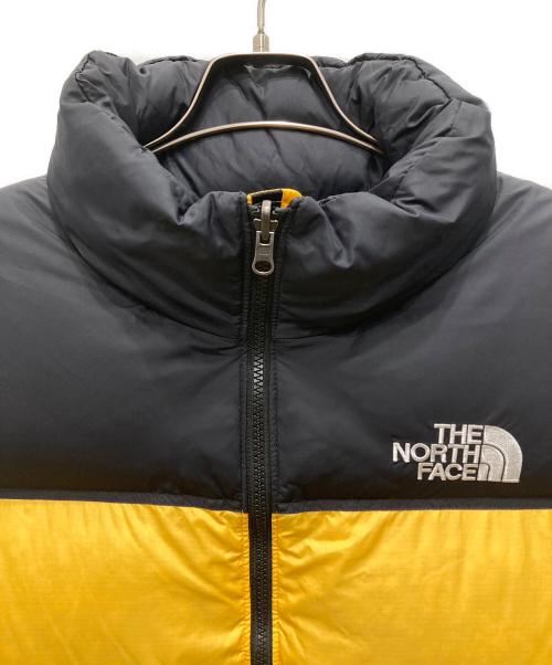 THE NORTH FACE（ザ ノース フェイス）THE NORTH FACE (ザ ノース フェイス) レトロヌプシダウンベスト イエロー×ブラック サイズ:XLの古着・服飾アイテム