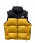 THE NORTH FACE（ザ ノース フェイス）の古着「レトロヌプシダウンベスト」｜イエロー×ブラック