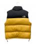 THE NORTH FACE (ザ ノース フェイス) レトロヌプシダウンベスト イエロー×ブラック サイズ:XL：13000円