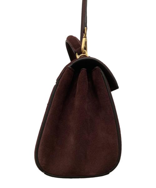 DEMELLIER（デメリエー）demellier (デメリエー) UNITED ARROWS (ユナイテッドアローズ) 別注THE PARISショルダーバッグ ブラウンの古着・服飾アイテム